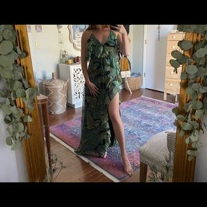 Luxxell Maxi Wrap Dress